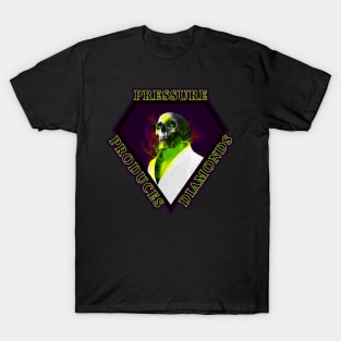 Skull Ghost - Pressure produces diamonds T-Shirt